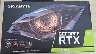 for sale gigabyte rtx 3070ti gaming oc 0