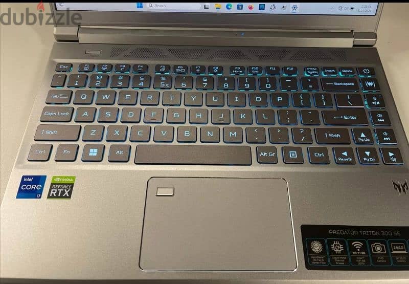 Acer predator i7-12700H Gaming RTX 16GB LAPTOP 5