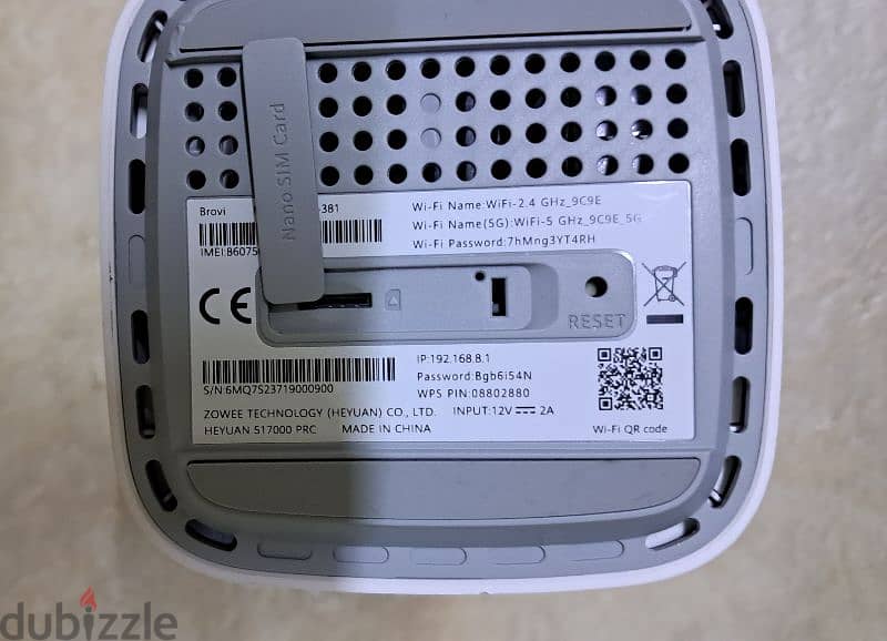 StC 5G cpe 5 with wifi⁶ 1