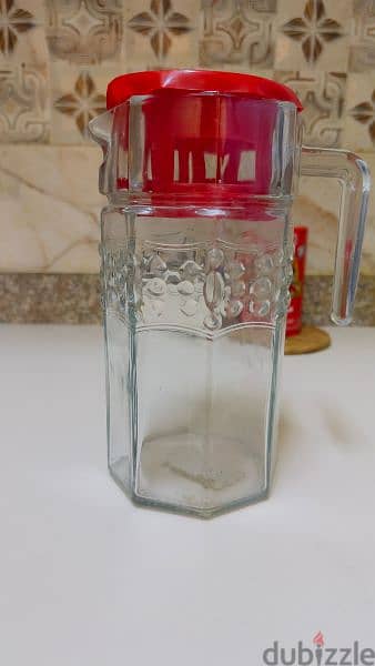 Tea/Juice Glass with Glass Jar 3