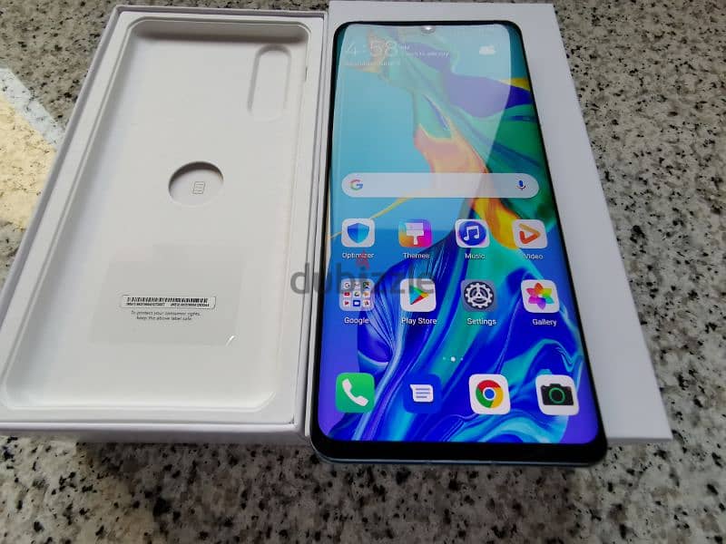 Huawei p30 pro mobile 256 gb new condition box with accessories 2