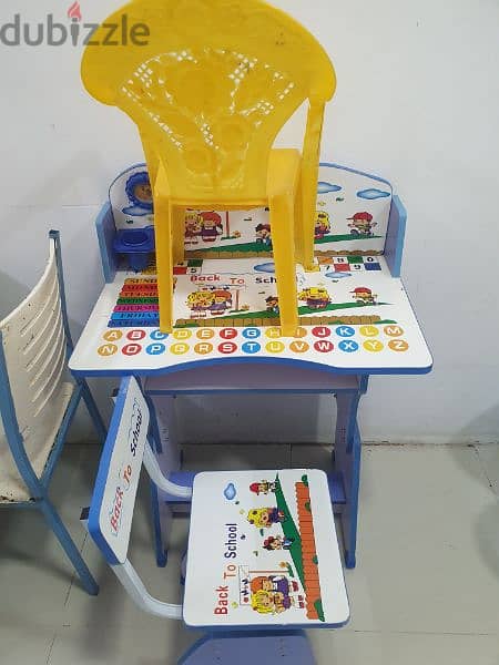 Cycle, Study Table and mini Chair for Sale 1