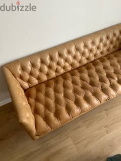 Authentic Leather 3 Seater 0