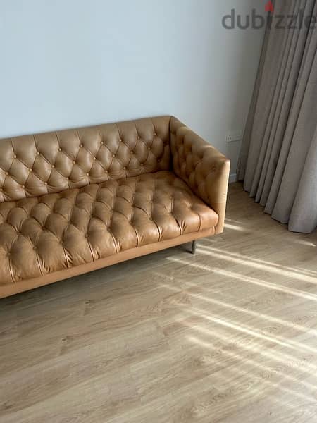 Authentic Leather 3 Seater 1