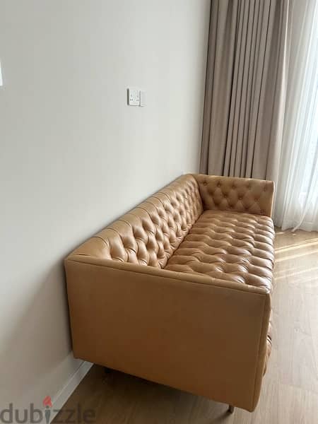 Authentic Leather 3 Seater 2