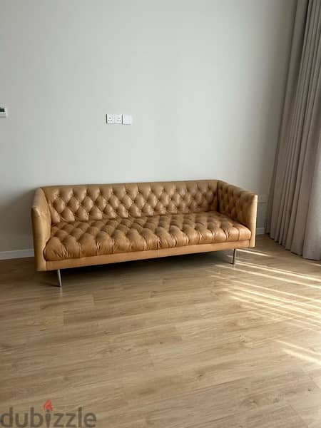 Authentic Leather 3 Seater 3