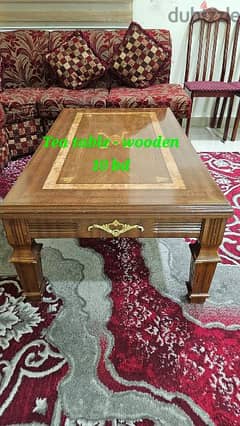 Wooden Tea Table #10BD