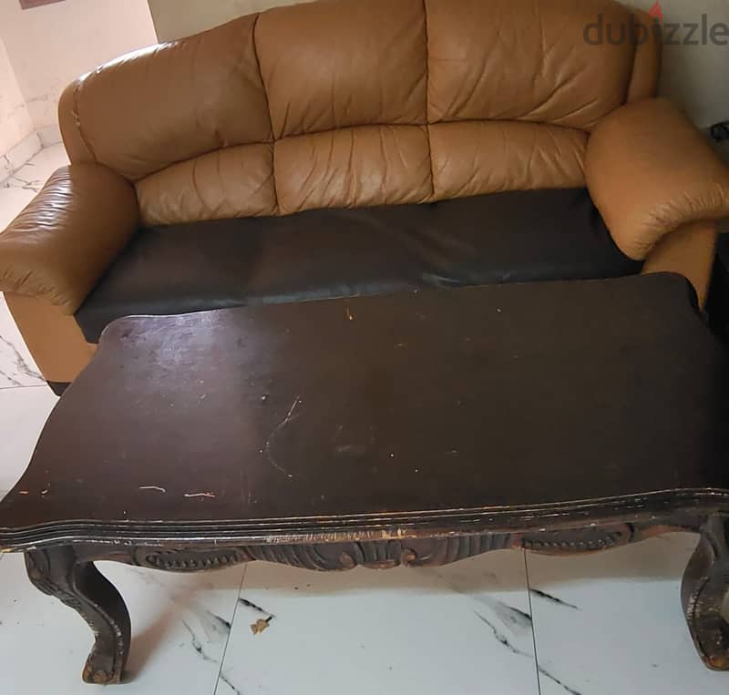 sofa, center table, bed, side table, dressing table 5