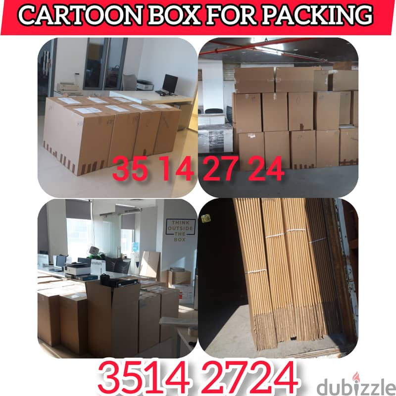 House Packing Materil Cartoon Box Available moving Service  3514 2724 0