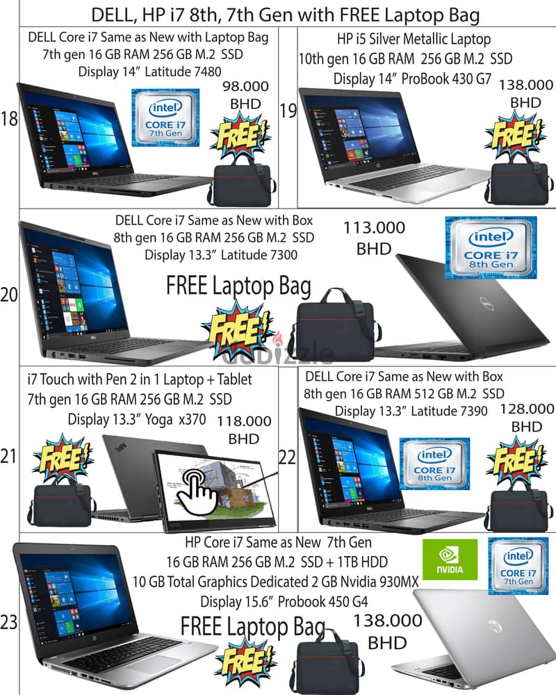 DELL,Lenovo,HP, Acer Core i7,i5 8th,7th Gen Laptop In affordable Price 3