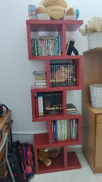 Bunk bed and book shelf for sale 1
