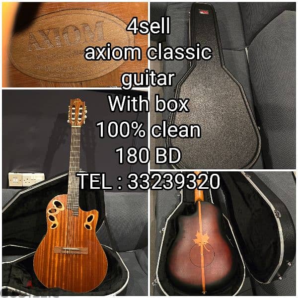 axiom classic guitar 8
