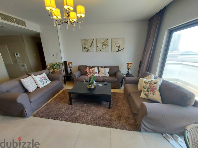 Best deal 2 BR cozy flat for sale in amwaj island . . !! 1