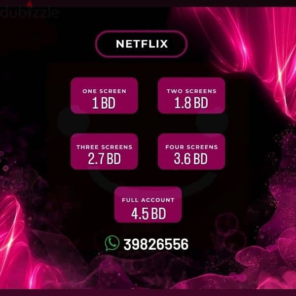 Netflix + prime video 2 bd both subscriptionns 1 MONTH 4K HD MESSAGE 1