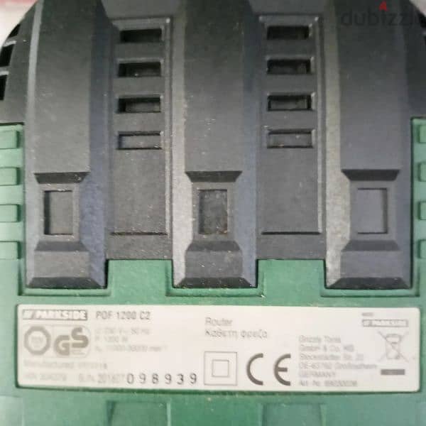 Parkside Germany Router Mosel POF1200C2 روتر الماني جديد 5