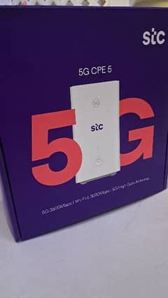 5g router four stc sim only (new not opened)