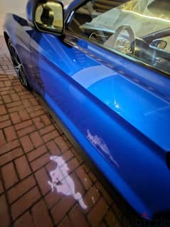 Mustang Black Interior, Blue Metalic Body, 2020 - 64 KM convertible