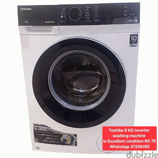 Kelon 8 kg fully Automatic washing machine and other items for sale 4
