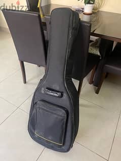 Yamaha electric guitar with padded safety bag