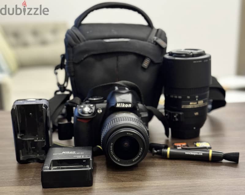 Nikon D3100 with accessories 7
