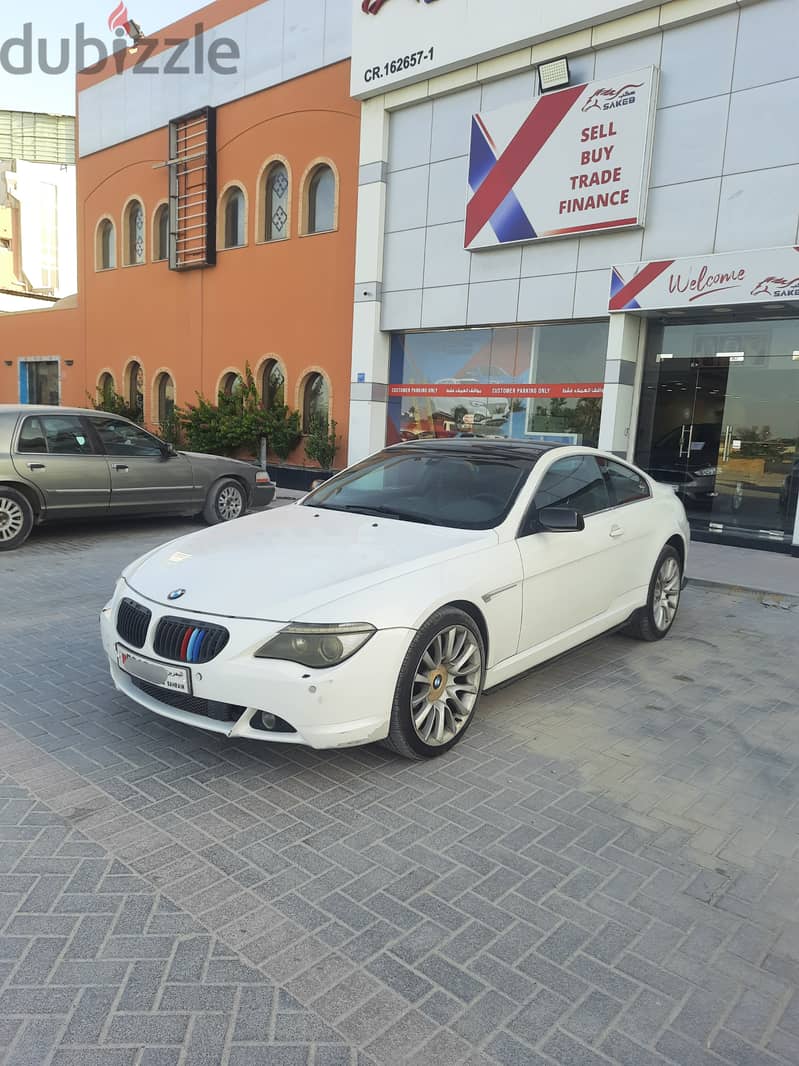 BMW 630i Coupe model 2005 for 2