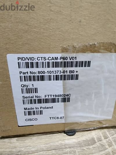 Cisco - CTS-CAM-P60 - Cisco TelePresence Precision 60