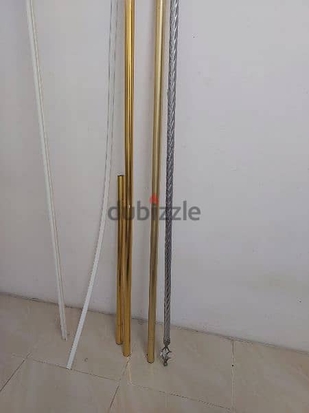 curtain rods and wire covering for sale 34365789 3