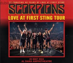 Scorpions 2 Tickets - Golden Circle