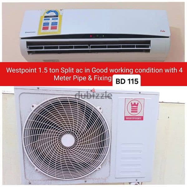 Variety of window & split acs for sale with fixing 9