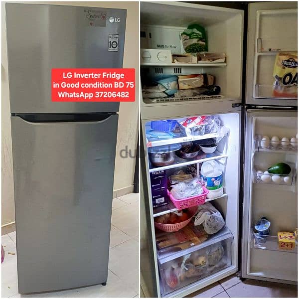 LG 9 kg inverter Washing machine and other items 4 sale with Delivery 4