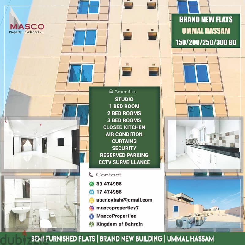 1 BHK Flats available in the brand new building 8