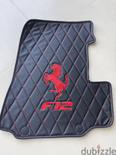 Custom made Ferrari floor mats