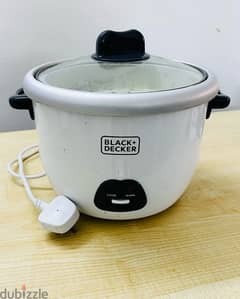 Black and Decker Rice cooker 1.8Ltr. 0