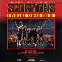 Scorpions Concert Tickets & Parking for Sale