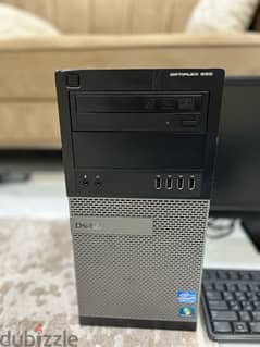 dell i5 4gb ram 1TB hard disk clean with hp screen very clean 0