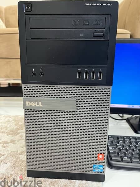 dell i5 4gb ram 1TB hard disk clean with hp screen very clean 5