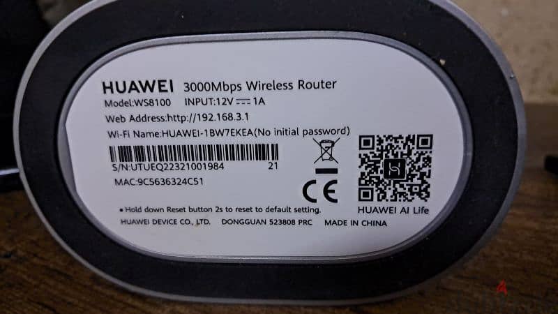 Huawei mesh 3 wifi⁶Plus 5G wifi extender/repeater 1