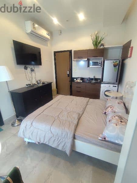 Fully furnished studio for rent in busaiteen 200 bd includes 35647813 3