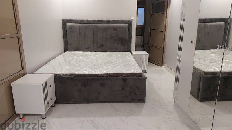 New Bedroom set , Bed, Tables and Cupboards. contact 39591722 7