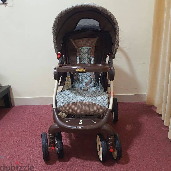 cont(36216143) Graco Stroller Foldable for sale in good condition big 2