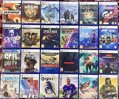 PS4 / PS5 / PS3 /XBox games In good condition Contact me in Whatsapp