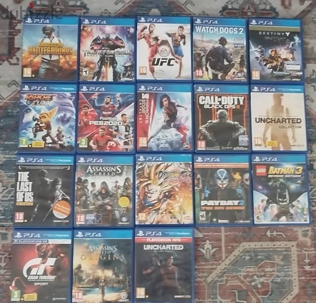 PS4 / PS5 / PS3 games In good condition Contact me in Whatsapp 2