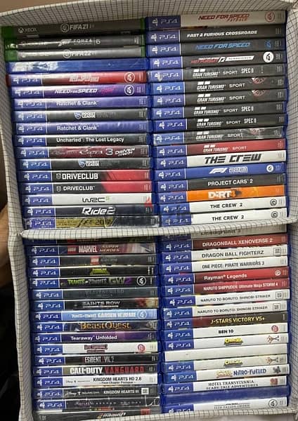 PS4 / PS5 / PS3 /XBox games In good condition Contact me in Whatsapp 4