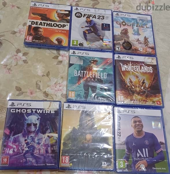 PS4 / PS5 / PS3 games In good condition Contact me in Whatsapp 4