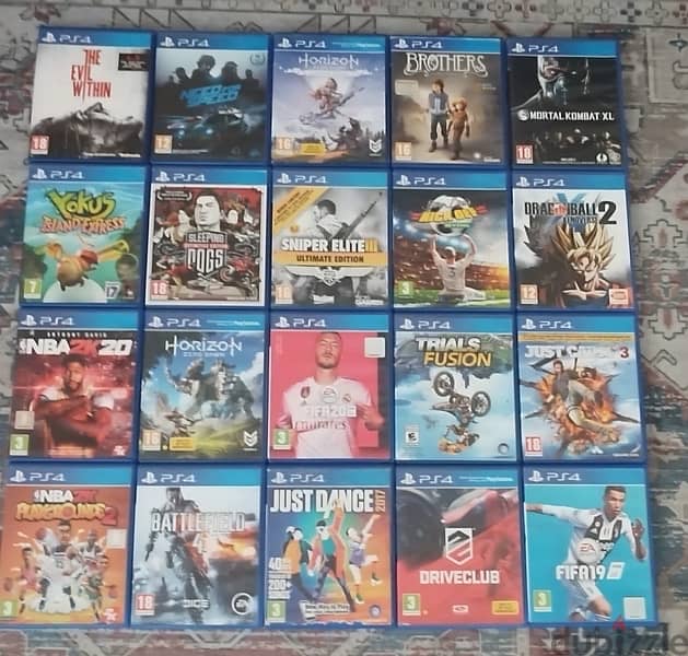 PS4 / PS5 / PS3 games In good condition Contact me in Whatsapp 6