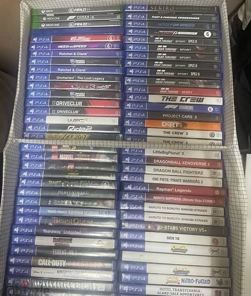 PS4 / PS5 / PS3 /XBox games In good condition Contact me in Whatsapp 12