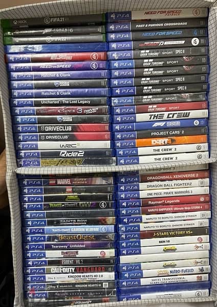 PS4 / PS5 / PS3 games In good condition Contact me in Whatsapp 14