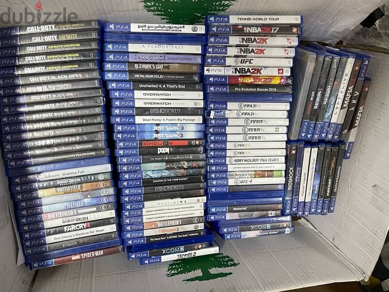 PS4 / PS5 / PS3 games In good condition Contact me in Whatsapp 15