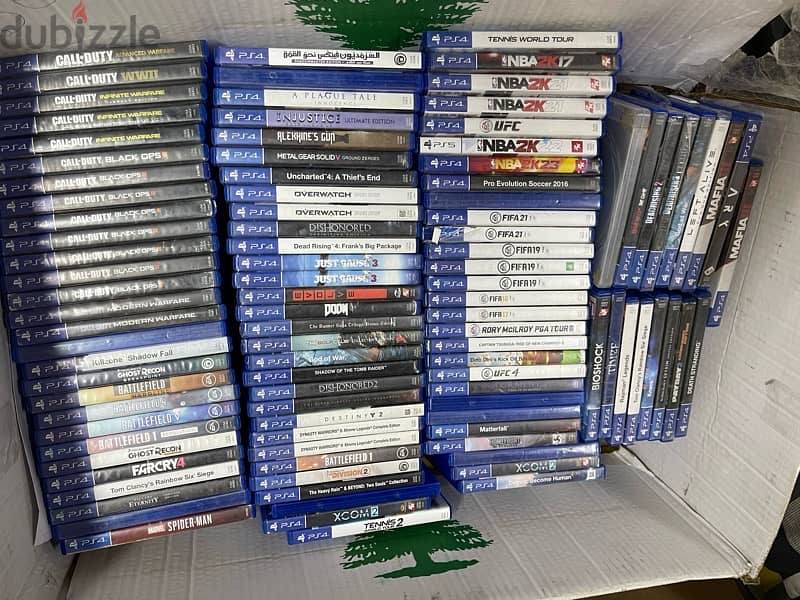 PS4 / PS5 / PS3 /XBox games In good condition Contact me in Whatsapp 15