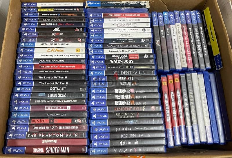 PS4 / PS5 / PS3 /XBox games In good condition Contact me in Whatsapp 16